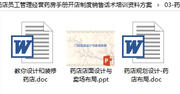 药店员工管理经营药房手册开店制度销售话术培训资料方案