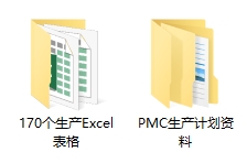 工厂车间生产进度成本订单量PMC计划Excel模板资料下载